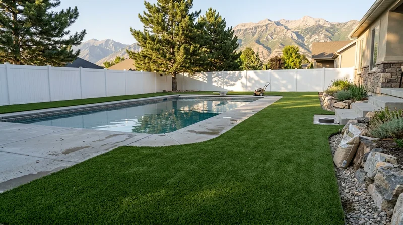 Pool Surround Turf Salt Lake City
